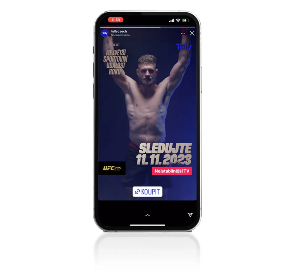 Kampaň UFC na Facebooku